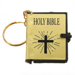 Mini Holy Bible book - keychainKeyrings