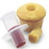 Cupcake / muffin corer - plastic plunger