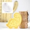 Cookie cutter mold - dinosaurs shaped - 4 pieces