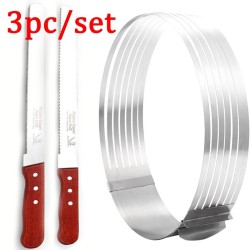 Cake slicer / mold - bread knife - stainless steelSteel