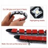 DRL car light - super bright - flexible Led strip - waterproof - 2 pieces