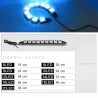 DRL car light - super bright - flexible Led strip - waterproof - 2 pieces
