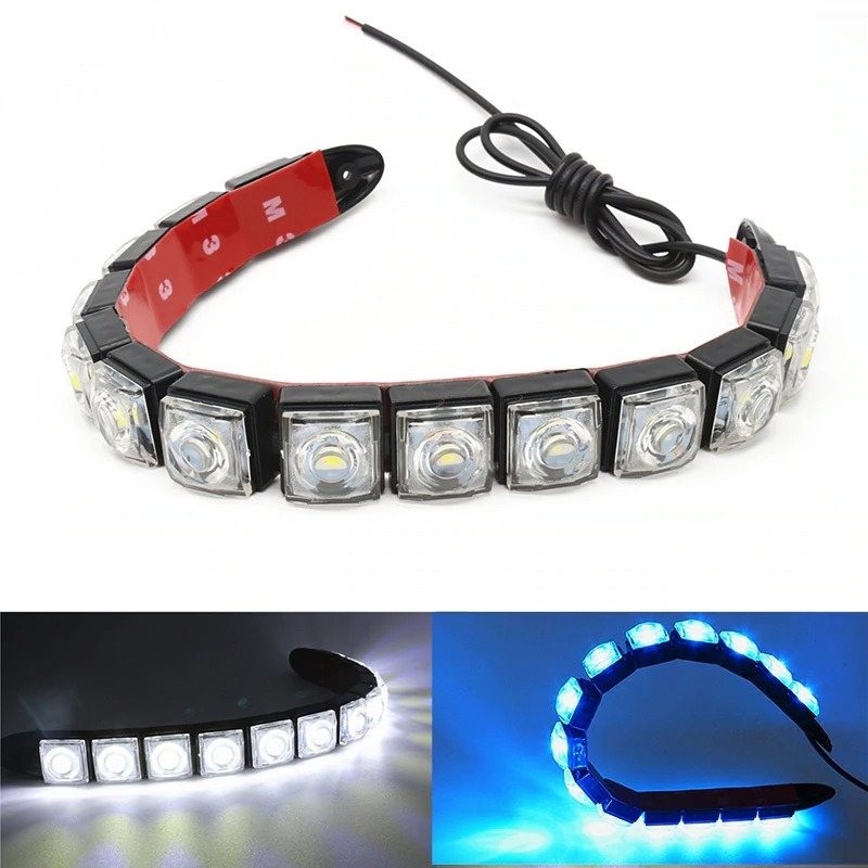 DRL car light - super bright - flexible Led strip - waterproof - 2 pieces DRL car light - super bright - flexible Led strip - waterproof - 2 pieces