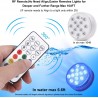 Submersible / underwater light - for aquarium / bathtub - 13LED - 16 RGB - IP68 - with RF remoteLights & lighting