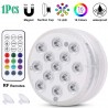 Submersible / underwater light - for aquarium / bathtub - 13LED - 16 RGB - IP68 - with RF remoteLights & lighting