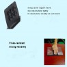 12" - HD projector - phone screen magnifying - curved glass - adjustable