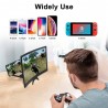 12" - HD projector - phone screen magnifying - curved glass - adjustable