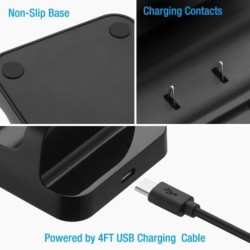 Xbox One controller charger - with 2 * 300 mAh battery - charging dockXbox One