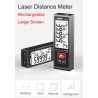 SNDWAY - digital laser rangefinder - LCD - 40M / 50M / 60MMultimeters
