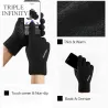 Warm winter elastic gloves - hat - balaclava - touch screen fingertips - non-slip - unisex