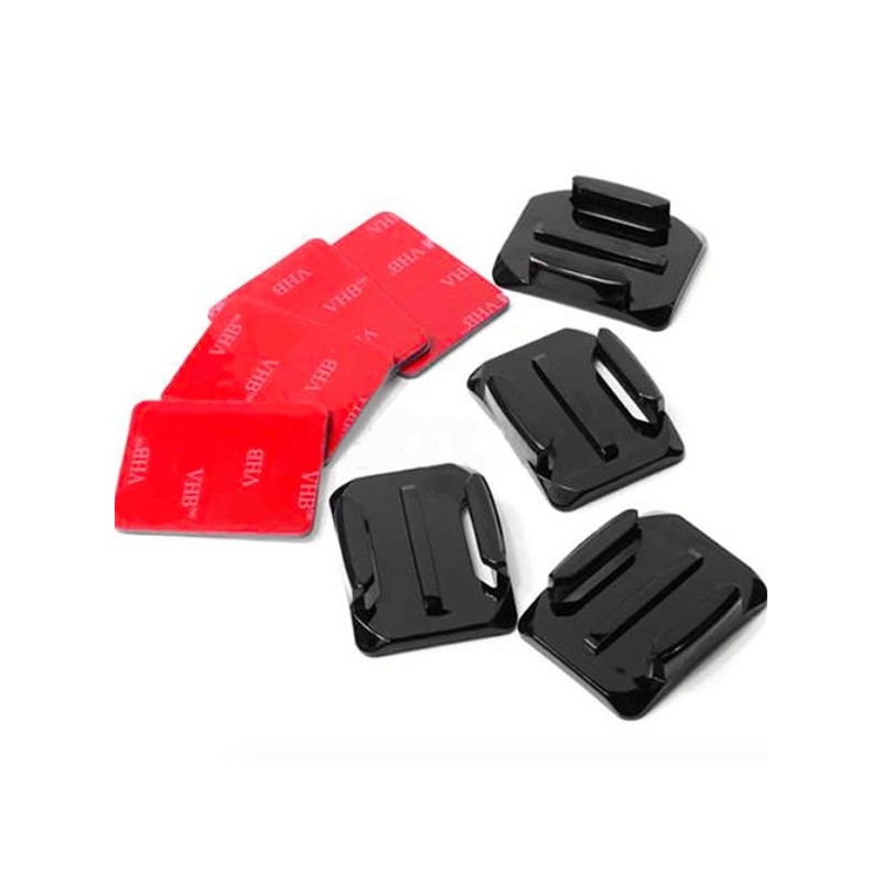 Flat / curved adhesive mount stickers - for GoPro - 8 pieces