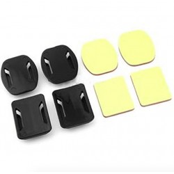 Flat / curved adhesive mount stickers - for GoPro - 8 pieces