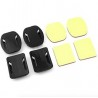 Flat / curved adhesive mount stickers - for GoPro - 8 pieces
