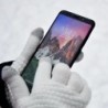 Warm thick winter gloves - touch screen function - cashmere