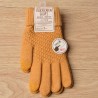 Warm thick winter gloves - touch screen function - cashmereGloves