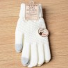 Warm thick winter gloves - touch screen function - cashmereGloves