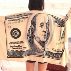 100 US dollar print - bath / beach towel - quick drying - 70 * 140cmTextile