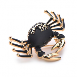 Elegant brooch - crab shapedBrooches