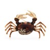 Elegant brooch - crab shaped