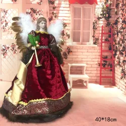 Smiling angel - standing doll - Christmas decorationChristmas