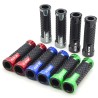 Motorcycle handlebar grips - aluminum / rubber - 22mm - for Suzuki / universal