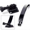 GoPro Hero - Sjcam - helmet extension arm kit - selfie photo - curved