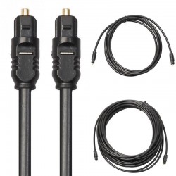 Toslink - digital audio / optic fiber cable - 1m - 2m - 3m - 5m - 10m