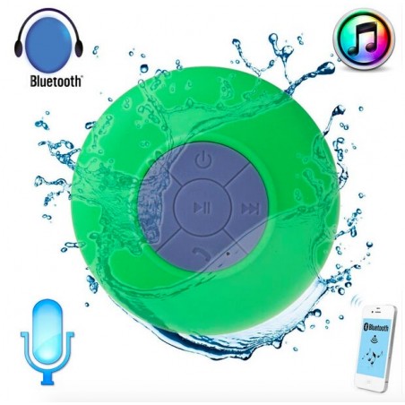 Mini Bluetooth speaker - waterproof - with suction cupBluetooth speakers