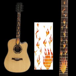 Guitar fretboard sticker - ultra thinGuitars