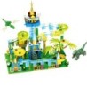 Marble race - with light - electric maze ball - building blocks - Jurassic dinosaur park / jungle world - toyPuzzles & Games