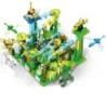 Marble race - with light - electric maze ball - building blocks - Jurassic dinosaur park / jungle world - toyPuzzles & Games