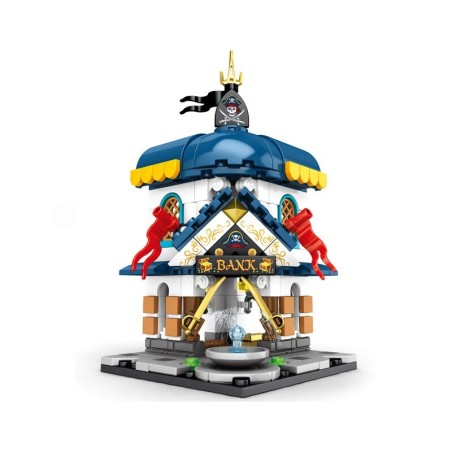 Street view / architecture / hotel / bakery shop - building blocks - educational toyPuzzles & Games