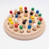 Memory matchstick - chess game board - educational toy - wooden