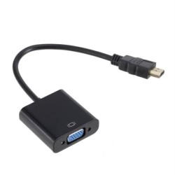 HD 1080P HDMI to VGA - adapter - digital to analog converter - cable