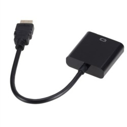 HD 1080P HDMI to VGA - adapter - digital to analog converter - cable