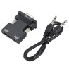 HDMI-compatible to VGA adapter - audio cable - 3.5mm - 1080P