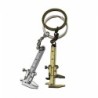 Keychain with mini vernier calliper