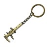 Keychain with mini vernier calliper
