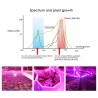 LED plant grow light - bulb - hydroponic - full spectrum - E27 / E14 / GU10 / MR16 / B22 - 220V - 3W / 4W / 5W
