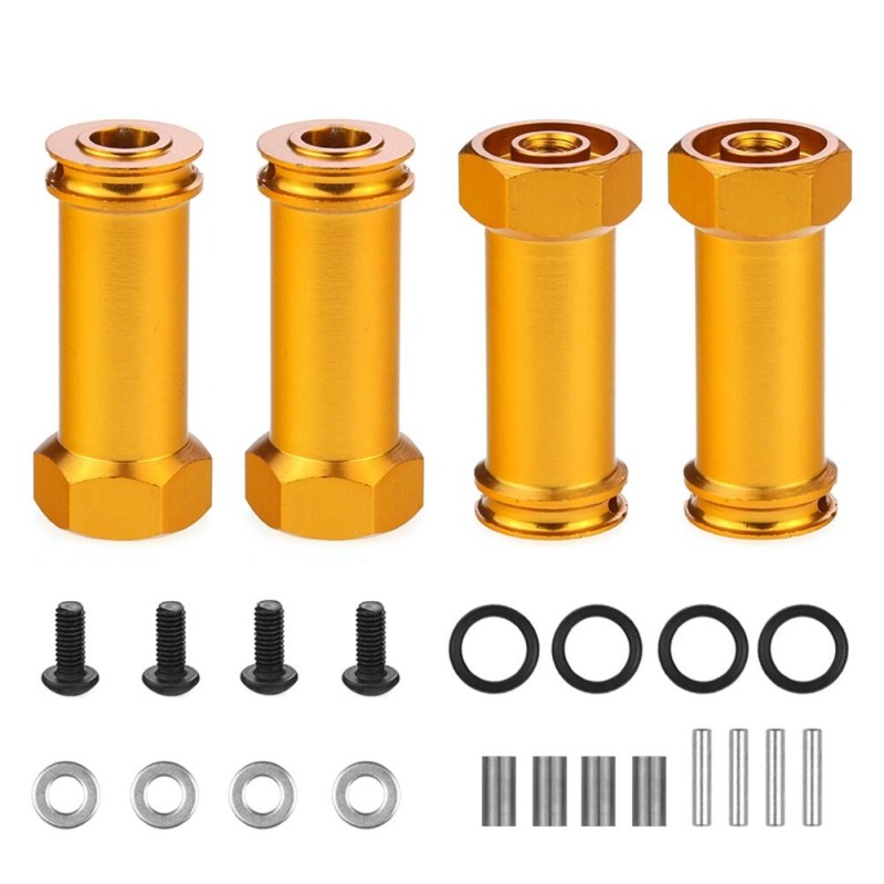 12mm wheel hex hub - 30mm extension adapter - for 1/12 Wltoys 12428 12423 RC car 12mm wheel hex hub - 30mm extension adapter - for 1/12 Wltoys 12428 12423 RC car