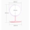 Makeup mirror - LED light - adjustable - touch control - dimmer - USB