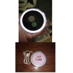Mini makeup mirror - LED - micro USB