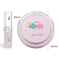 Mini makeup mirror - LED - micro USB