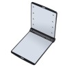 Makeup mirror - with 8 LED light - foldable