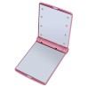 Makeup mirror - with 8 LED light - foldable