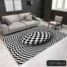 3D geometric vision - optical Illusion - non-slip carpet - matCarpets