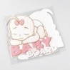 Baby On Board - sleeping baby - car sticker