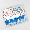 Baby On Board - sleeping baby - car sticker