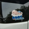 Baby On Board - sleeping baby - car sticker