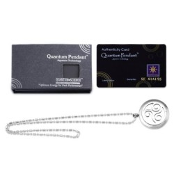 Scalar health energy pendant - with necklace